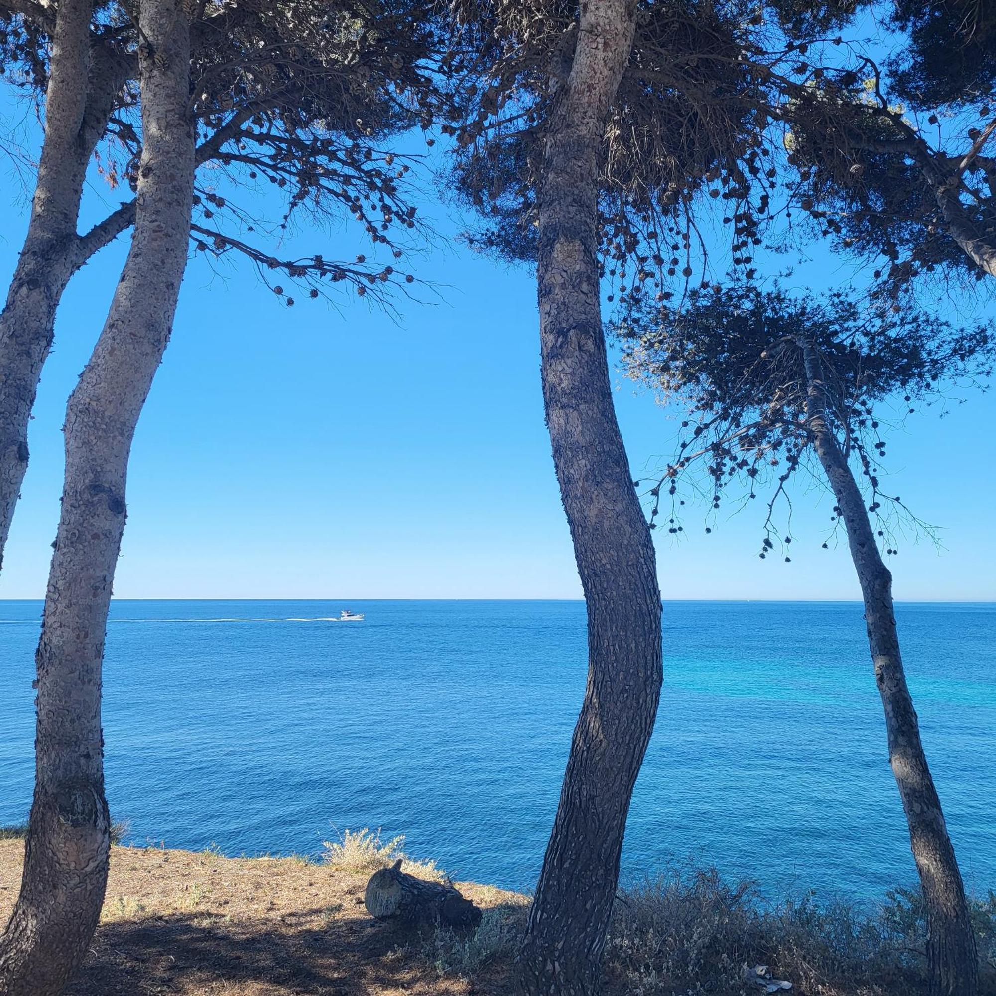 A 50M Du Port De Carry-Cote Bleue Lägenhet Exteriör bild